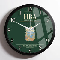 Thumbnail for Hobart Airport HBA Wall-Clock Framed - Dark Green