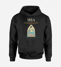 Thumbnail for Moi International Airport (MBA) design on black hoodie single-side print
