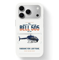 Thumbnail for Bell 505 design on white magsafe iphone case, for iPhone 17 Pro