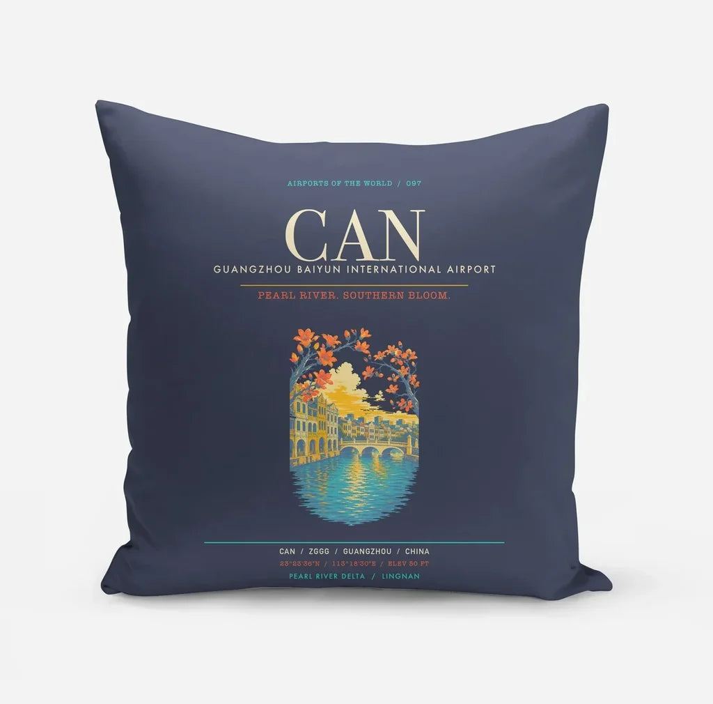 Guangzhou Baiyun International Airport CAN - Navy Blue