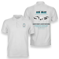 Thumbnail for Percepto Air Max design on white polo
