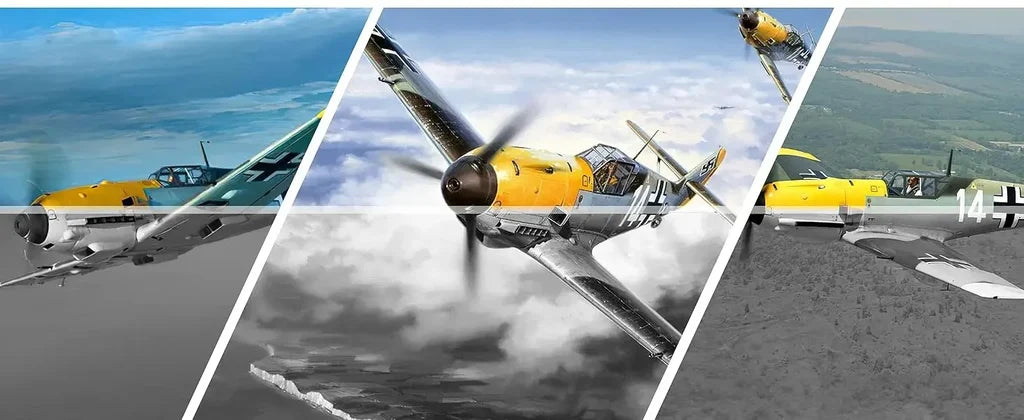 BF109 400mm 4CH RC Warbird (2.4GHz, 1-Key U-Turn) 761-11 - view 16