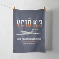 Thumbnail for Vickers VC10 K.3 design on navy blue towel