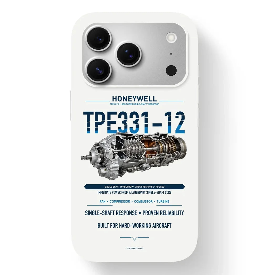 TPE331-12 Case design on white iphone case