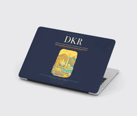 Thumbnail for Leopold Sedar Senghor International Airport (DKR) design on navy blue MacBook case