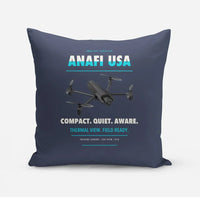 Thumbnail for Parrot ANAFI USA design on navy blue pillow