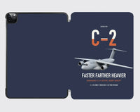 Thumbnail for Kawasaki C-2 design on navy blue ipad tablet case