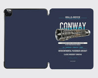 Thumbnail for CONWAY design on navy blue ipad tablet case