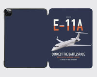 Thumbnail for E-11A BACN design on navy blue ipad tablet case