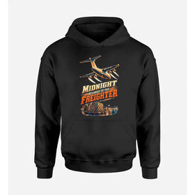Single-Side Printing — Midnight Belongs To The Freighter Double-Side Hoodie