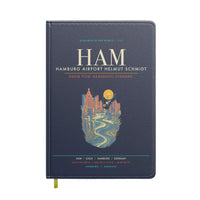 Thumbnail for Hamburg Airport Helmut Schmidt HAM - Elbe Brick Tide Signal - Navy Blue