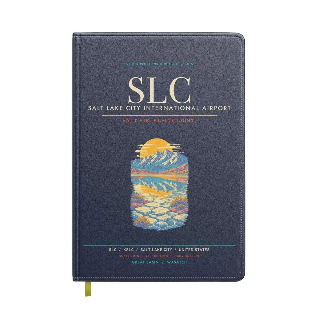 Salt Lake City International Airport SLC - Navy Blue