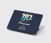 Thumbnail for Boeing 787-9 Dreamliner design on navy blue MacBook case