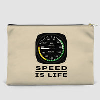 Thumbnail for Speed Is Life Zipper Pouch - view 16