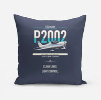 Thumbnail for Tecnam P2002 Sierra MkII design on navy blue pillow