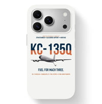 Thumbnail for KC-135Q Blackbird Tanker design on white magsafe iphone case, for iPhone 17 Pro
