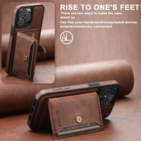 Thumbnail for Leather Magsafe Card Holder Case iPhone Case - view 16