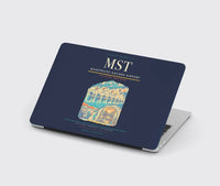 Thumbnail for Maastricht Aachen Airport (MST) design on navy blue MacBook case