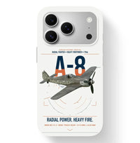 Thumbnail for Focke-Wulf Fw 190A-8 design on white magsafe iphone case, for iPhone 17 Pro
