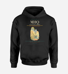 Single-Side Printing — Mariehamn Airport (MHQ) Double-Side Hoodie
