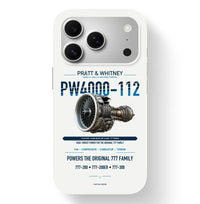 Thumbnail for PW4000-112 Case design on white iphone case