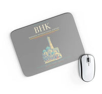 Thumbnail for Bukhara International Airport BHK Mouse-Pad Rectangle - Gray