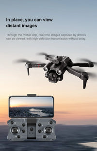 Thumbnail for K9MAX Drone: Triple-Lens Aerial Photography Quadcopter with Optical Flow & Obstacle Avoidance, Remote-Controlled Toy Drone - view 18