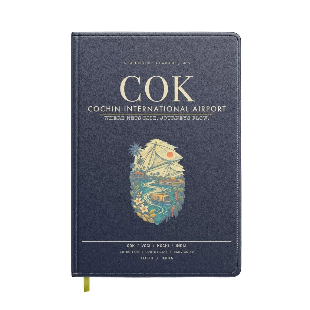 Cochin International Airport Kochi COK - Navy Blue