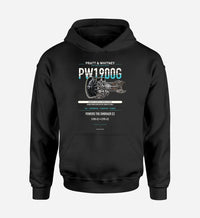 Thumbnail for PW1900G design on black hoodie single side