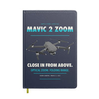 Thumbnail for DJI Mavic 2 Zoom design on navy blue notebook