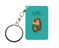 Thumbnail for Lahad Datu Airport (LDU) design on turquoise key chain