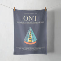 Thumbnail for Ontario International Airport ONT - Navy Blue