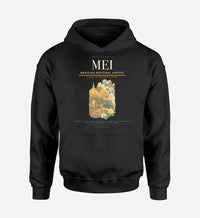 Thumbnail for Meridian Regional Airport (MEI) design on black hoodie single-side print