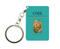 Thumbnail for Oradea International Airport (OMR) design on turquoise key chain