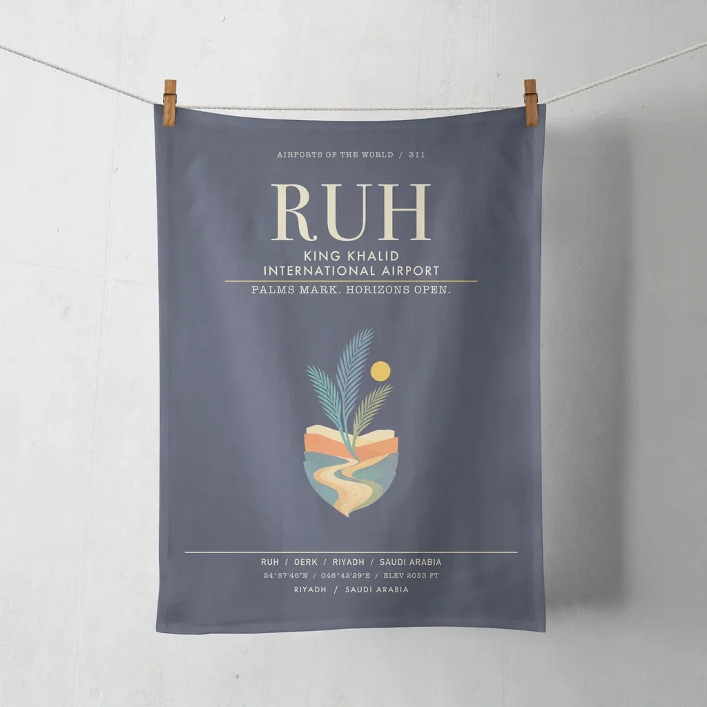 King Khalid International Airport RUH  Riyadh - Navy Blue