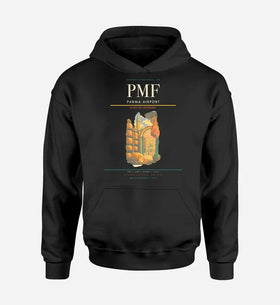 Single-Side Printing — Parma Airport (PMF) Double-Side Hoodie