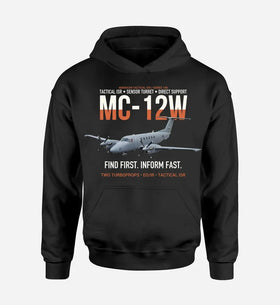 Single-Side Printing — MC-12W Liberty Eyes Over The Ground Double-Side Hoodie