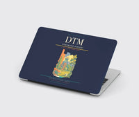 Thumbnail for Dortmund Airport (DTM) design on navy blue MacBook case