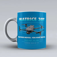 Thumbnail for Matrice 30T Mug design on turquoise dji