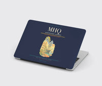 Thumbnail for Mariehamn Airport (MHQ) design on navy blue MacBook case