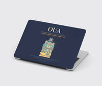 Thumbnail for Thomas Sankara International Airport (OUA) design on navy blue MacBook case