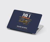 Thumbnail for Fokker Dr.I design on navy blue MacBook case
