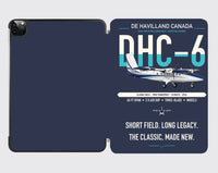 Thumbnail for DHC-6 Twin Otter Classic 300-G design on navy blue ipad tablet case