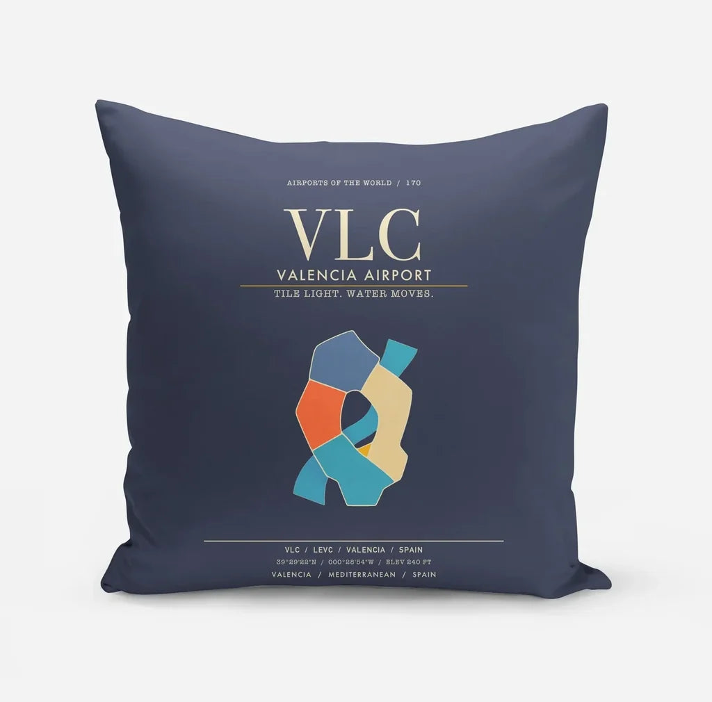 Valencia Airport VLC - Navy Blue