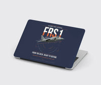 Thumbnail for British Aerospace Sea Harrier FRS.1 design on navy blue MacBook case