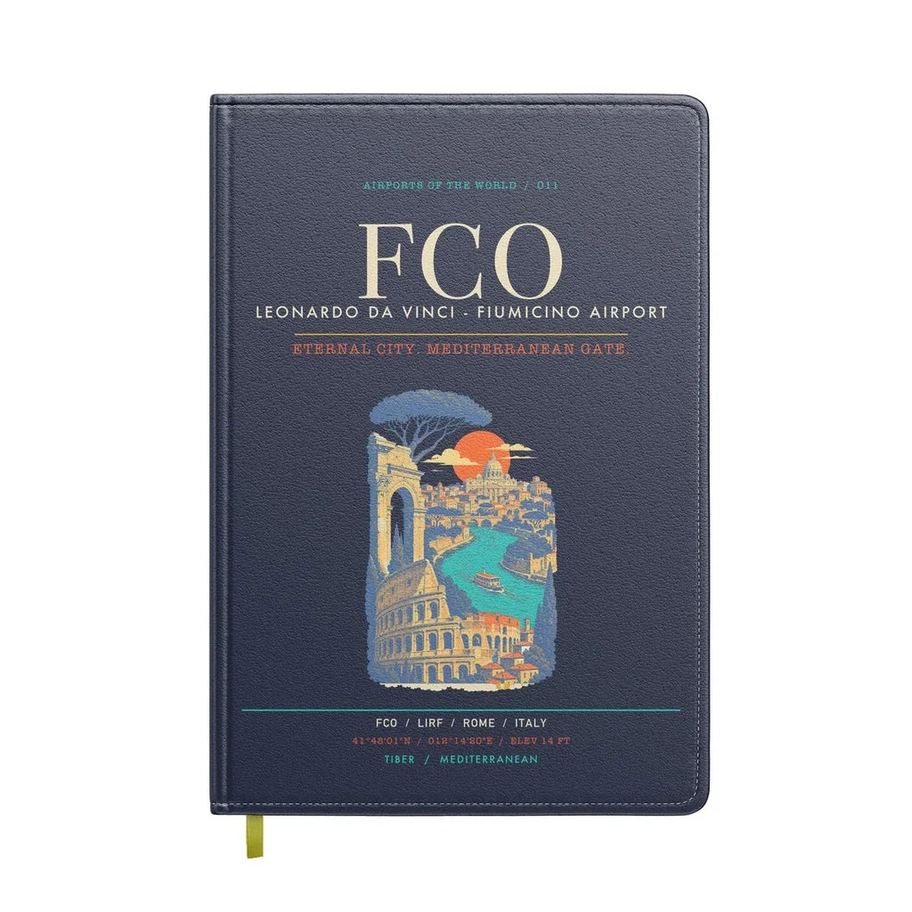Rome Leonardo da Vinci Fiumicino Airport FCO - Navy Blue