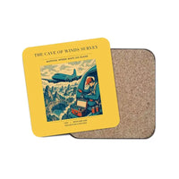 Thumbnail for The Cave Of Winds Survey - Designed Coasters design on yellow 1-piece