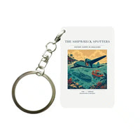Thumbnail for VINTAGE G4369 - The Shipwreck Spotters - Designed Key Chain design on white