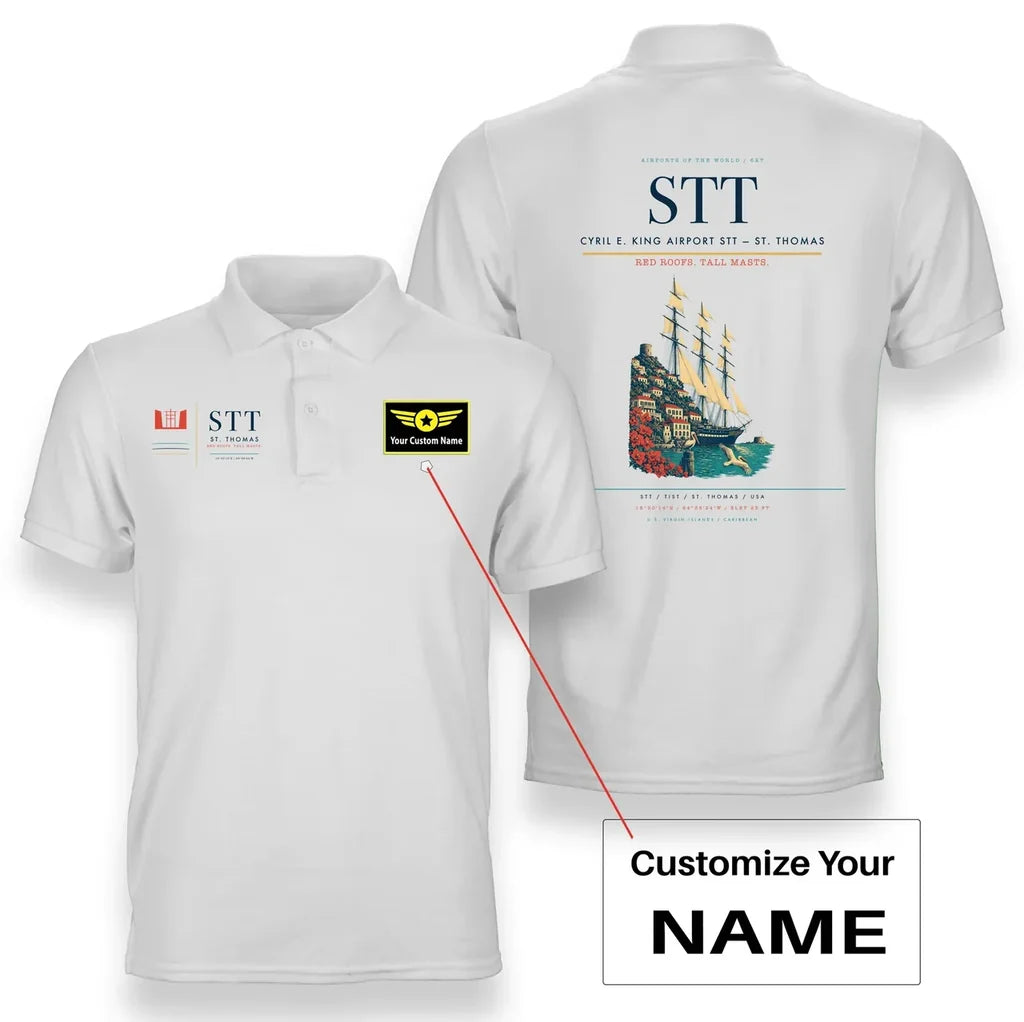 Cyril E. King Airport STT — St. Thomas White+Name
