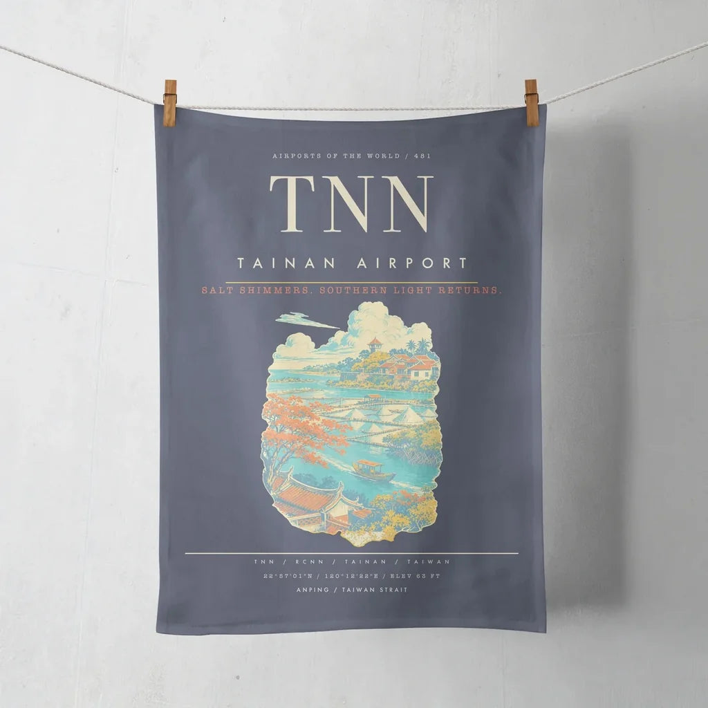 Tainan Airport TNN - Navy Blue